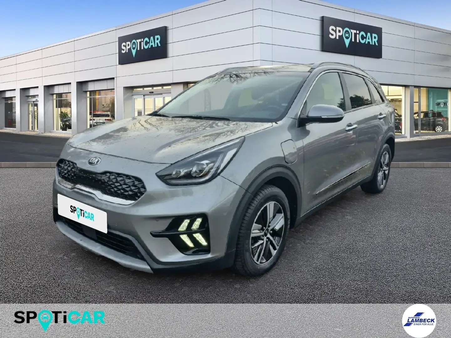 Kia Niro 1.6 GDI PlugIn-Hybrid Spirit DCT6 SHZ LED Gris - 1