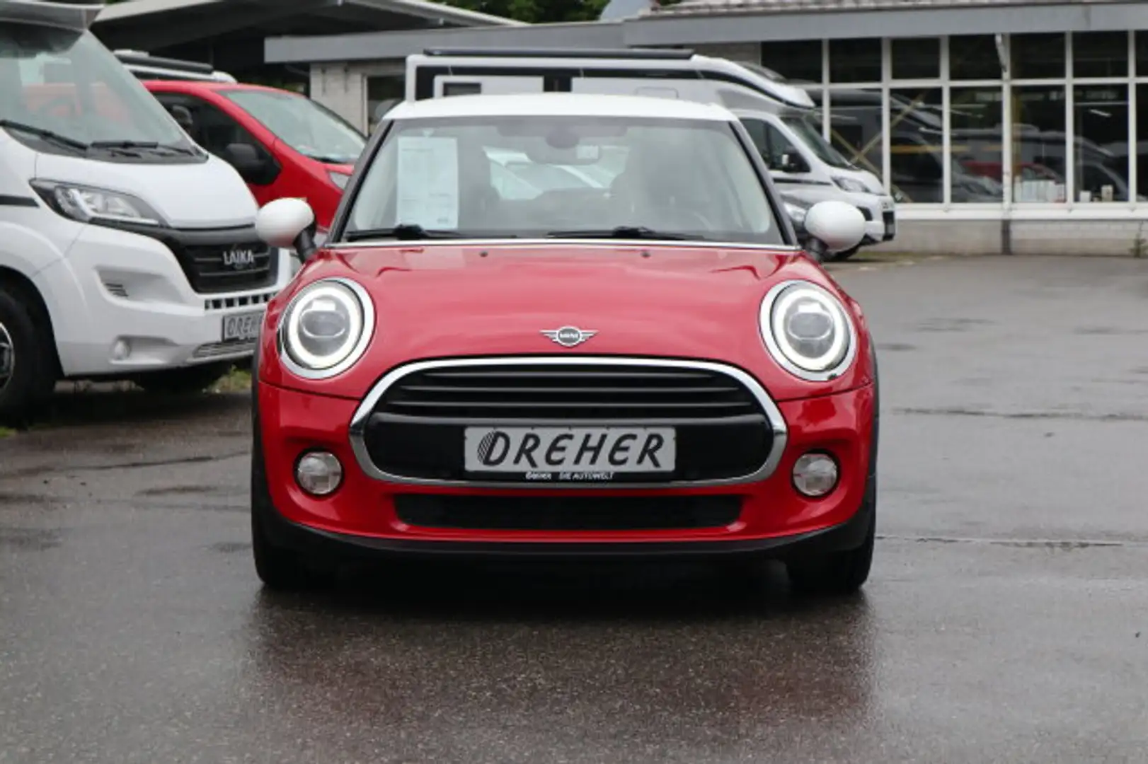 MINI Cooper Cooper RED & WHITE/PEPPER-Paket/ KLIMA/Sitzheiz. Rot - 2