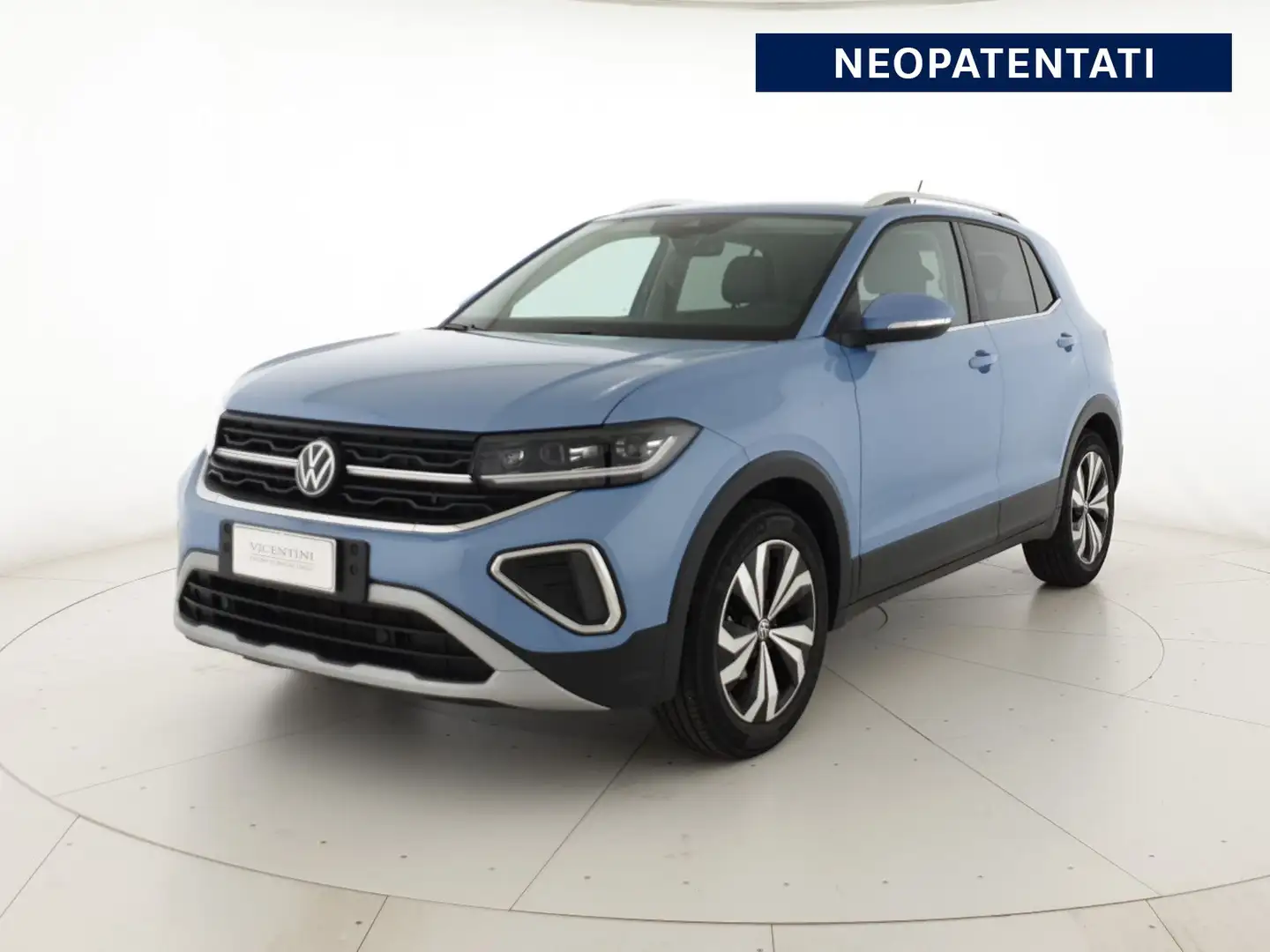 Volkswagen T-Cross 1.0 tsi style 115cv Bleu - 1