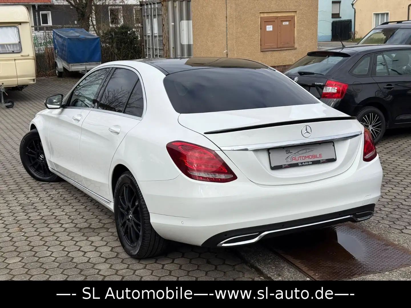 Mercedes-Benz C 300 CDI Lim. BT Hybrid / h LED Panorama Blanco - 2