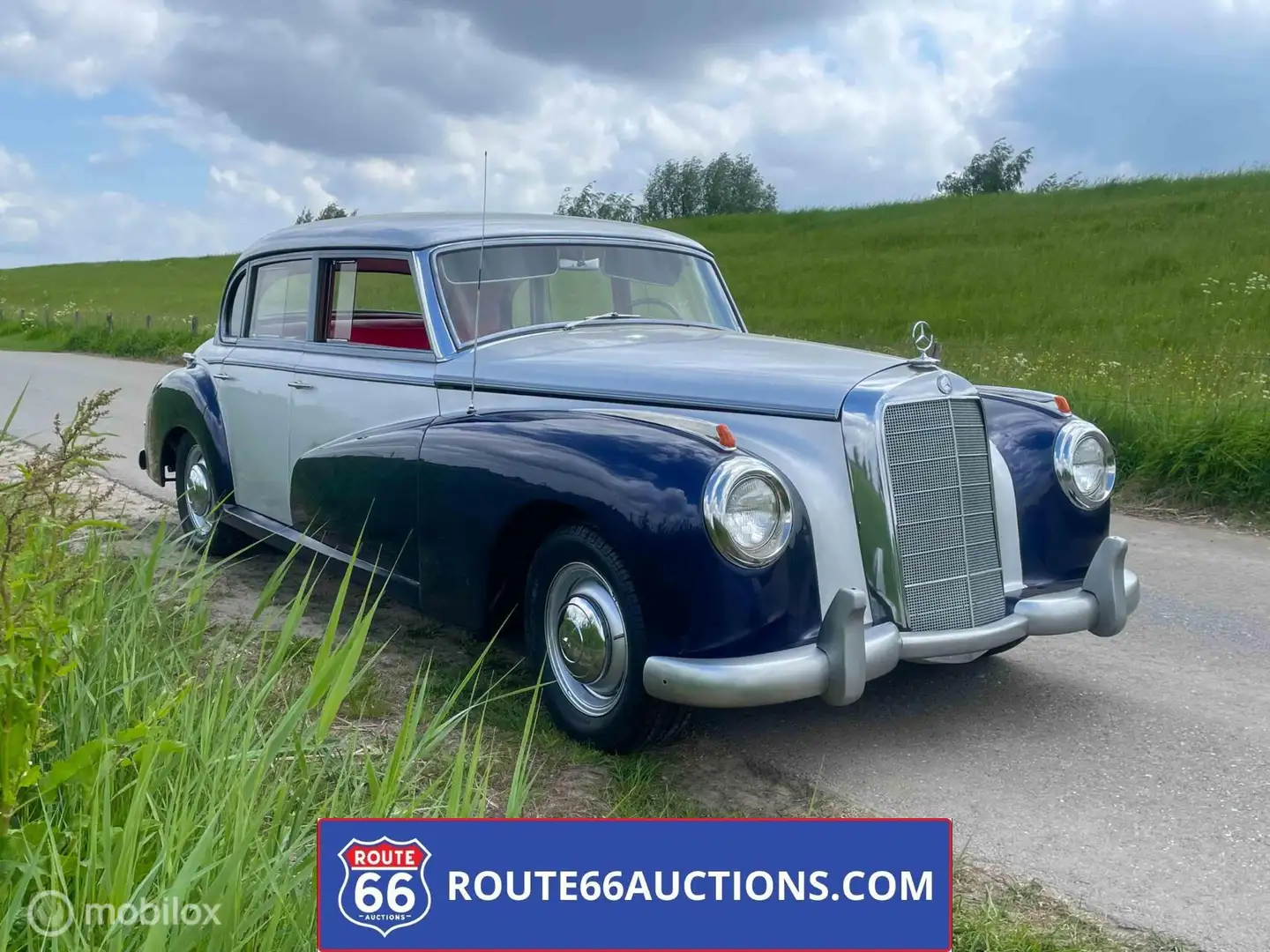 Mercedes-Benz 300 Adenauer 1953 | Route 66 auctions Bleu - 1