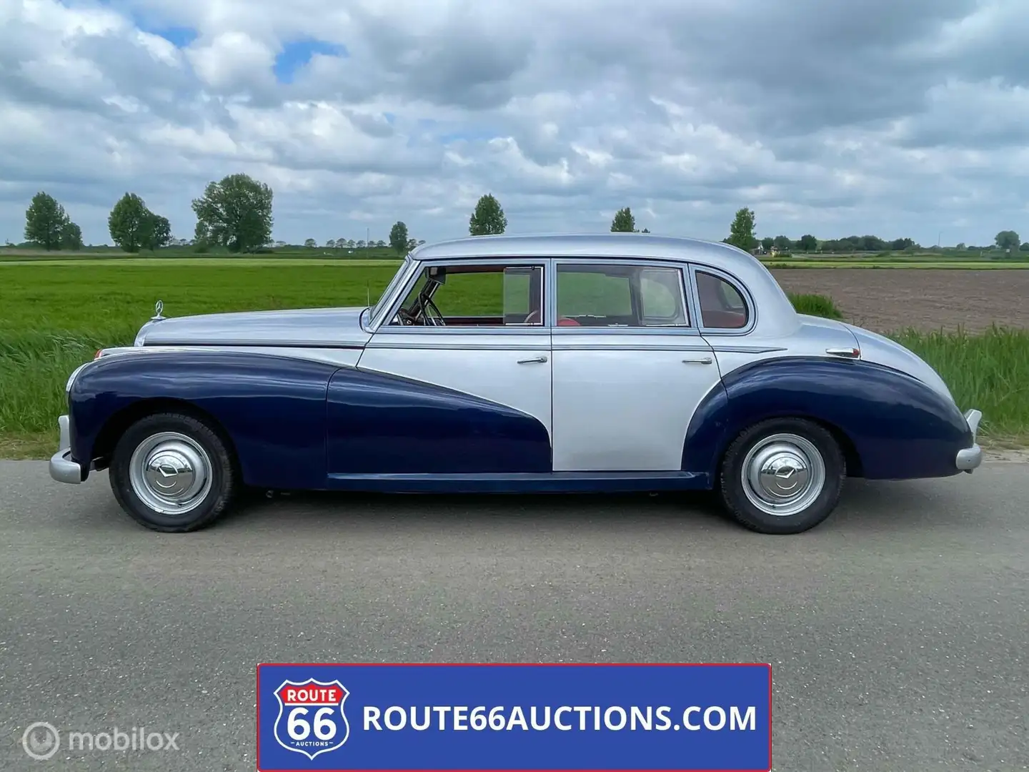 Mercedes-Benz 300 Adenauer 1953 | Route 66 auctions Bleu - 2