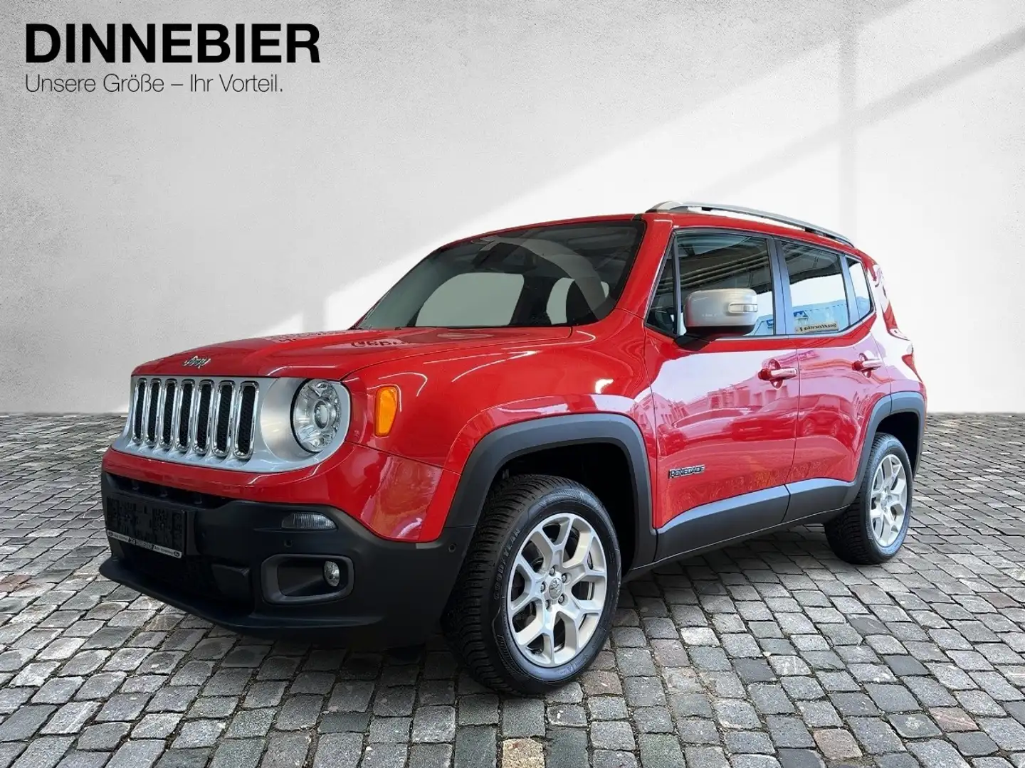 Jeep Renegade Limited 4WD Pano Rouge - 2