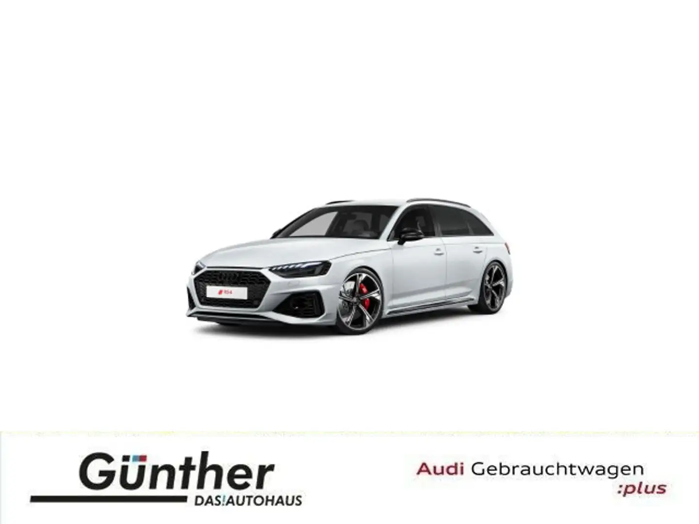 Audi RS4 +WINTERRÄDER+DSC FAHRWERK+HEAD UP+ Weiß - 1