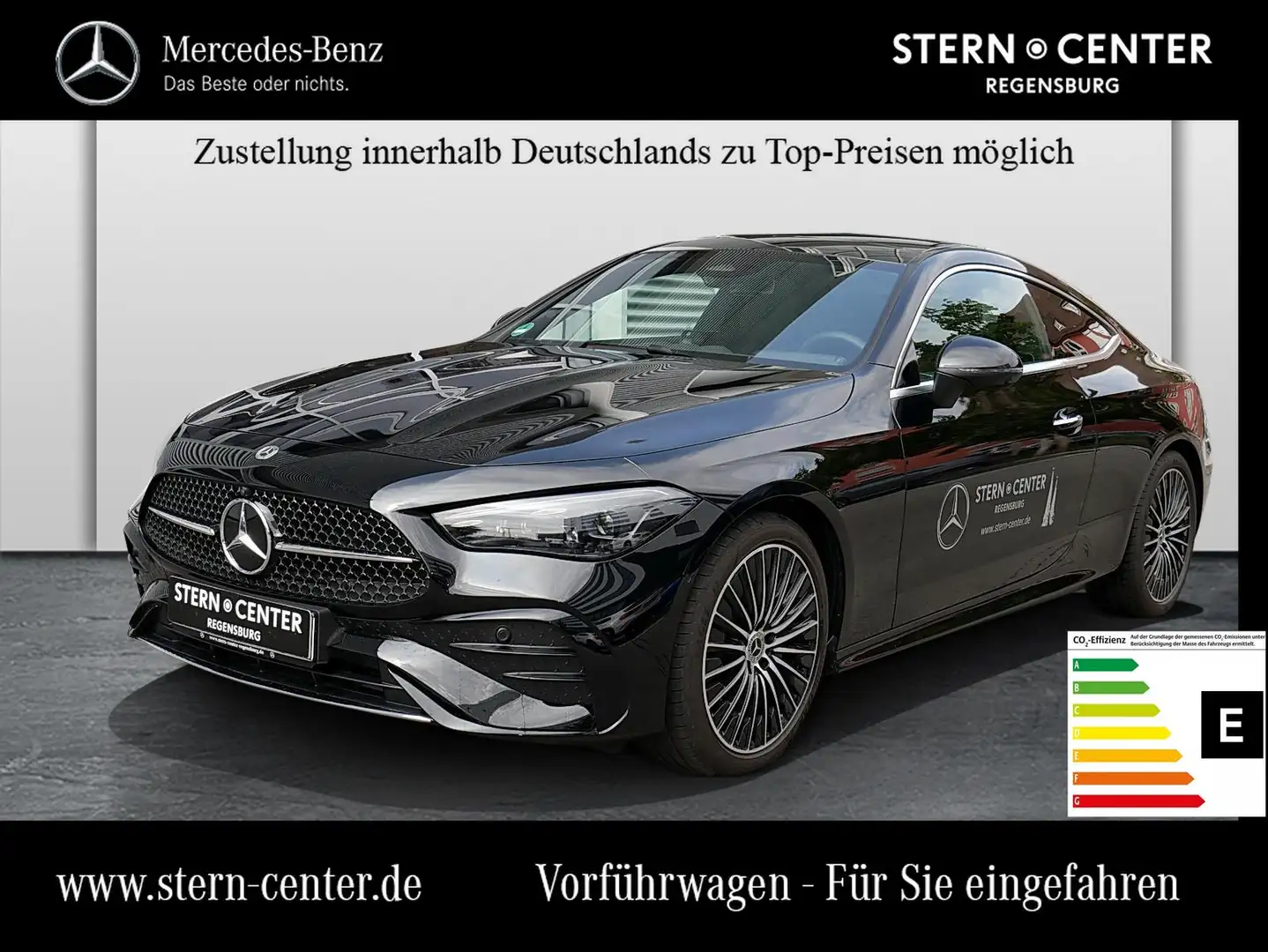 Mercedes-Benz CLE 200 Coupé AMG+DISTRONIC+MEMORY+PANO+KEYLESS+ Schwarz - 1