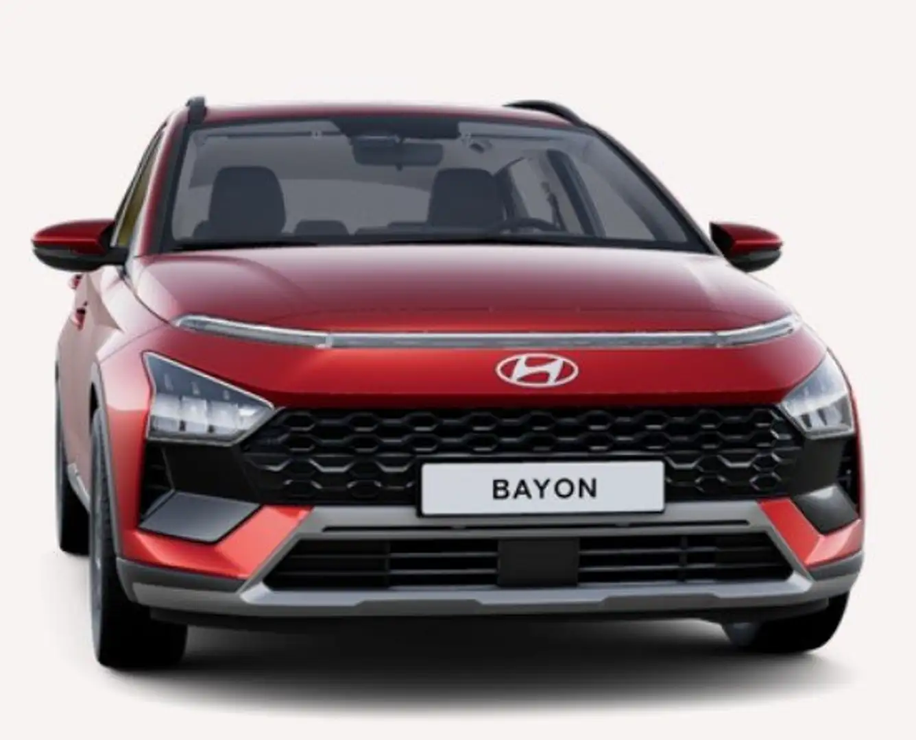 Hyundai BAYON T-GDI 100 Automatik Trend Plus Komfort-Paket Rot - 1