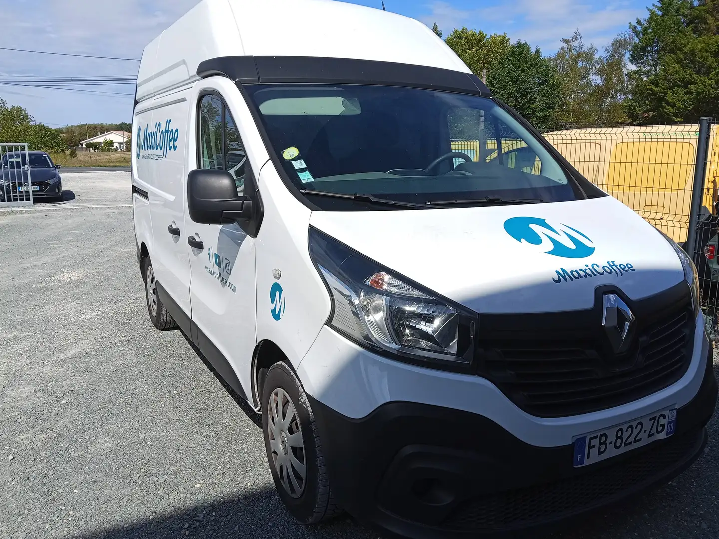 Renault Trafic L1H2 1200 1.6 dCi 125ch Gcf ttc Blanc - 1