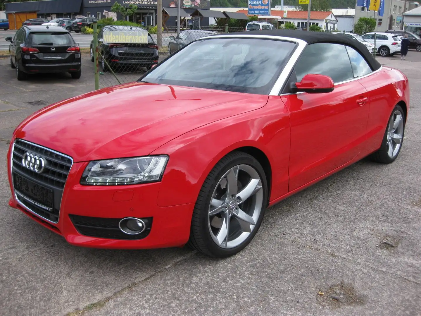 Audi A5 Cabriolet 2.7 TDI**TOP ZUSTAND** Rot - 1