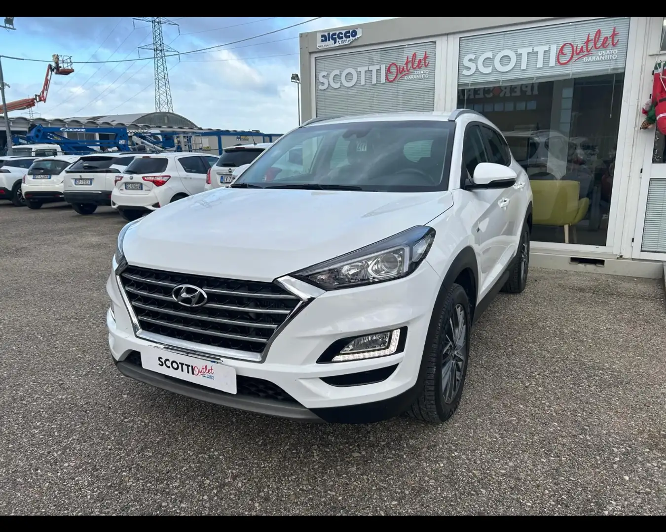 Hyundai TUCSON 2ª serie - Tucson 1.6 CRDi 136CV 48V DCT Exellence Bianco - 1
