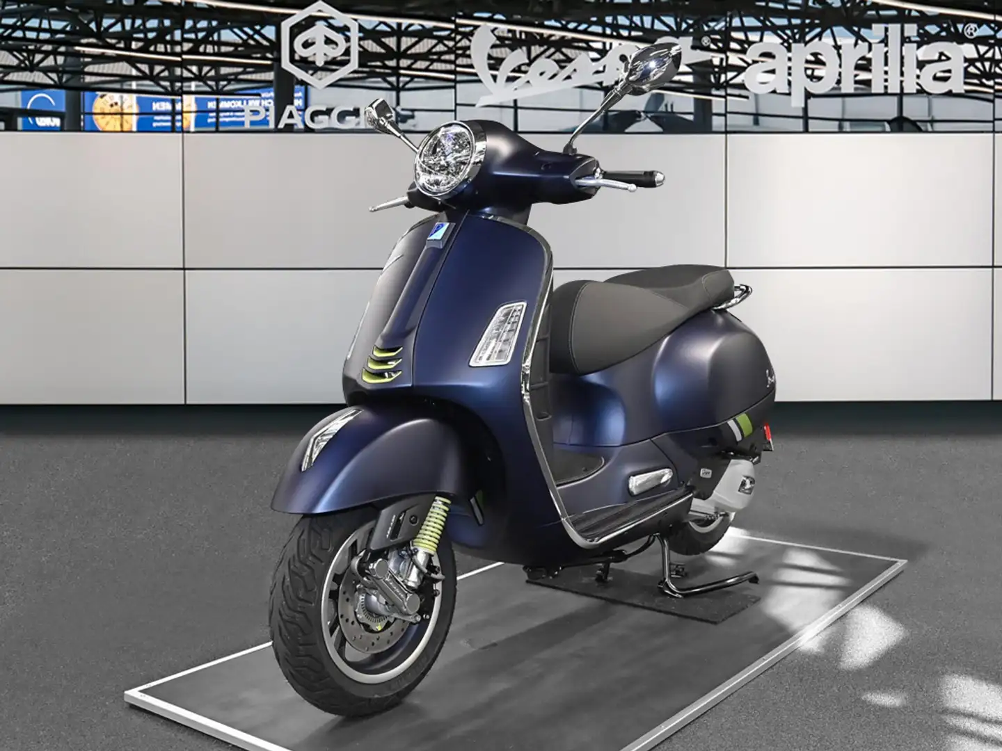 Vespa GT S SuperTech 125 Azul - 2