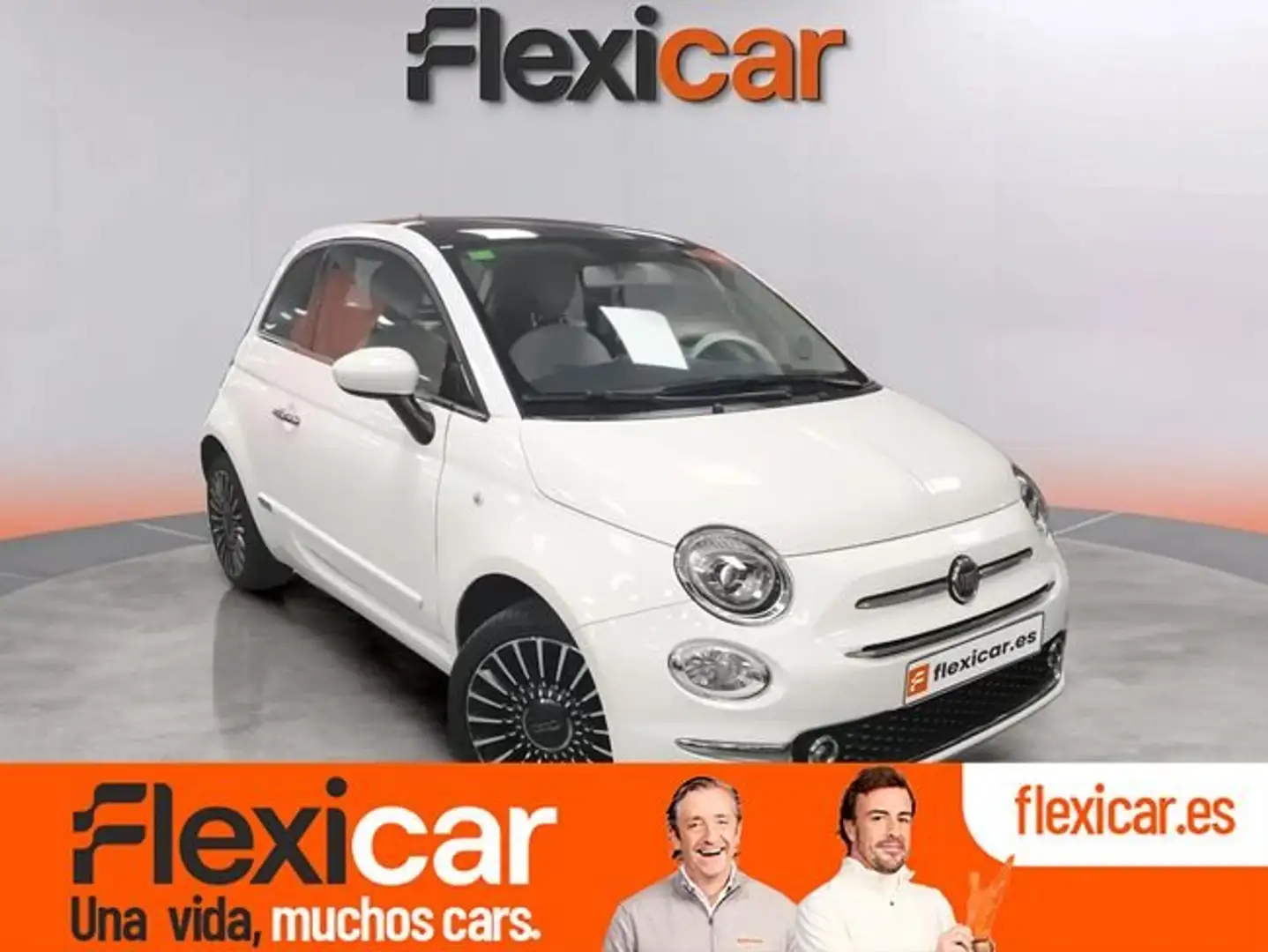 Fiat 500 1.2 Lounge Blanco - 1