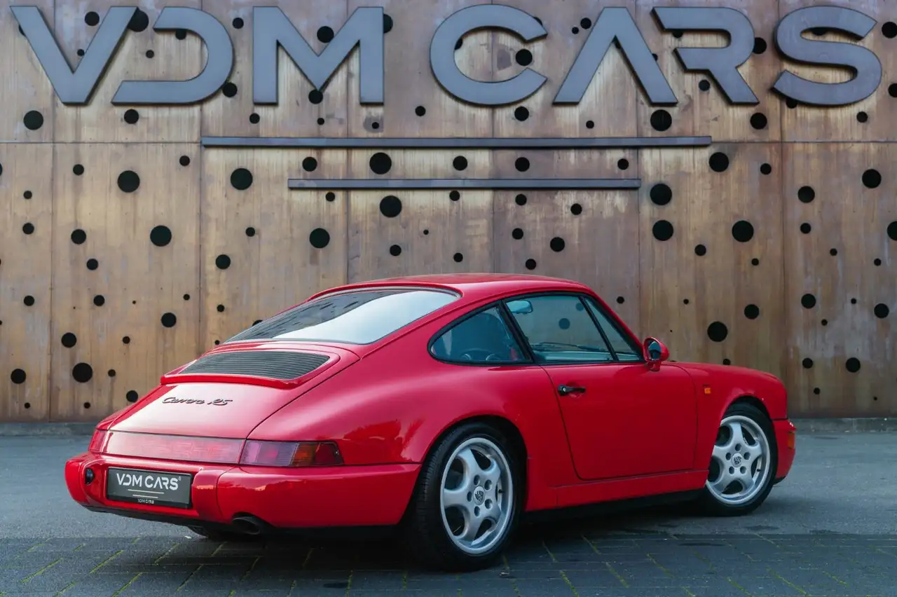Porsche 964 Carrera RS *32.500KM*Restauriert*Indisch Rot, foto 4