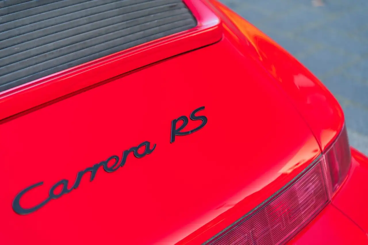 Porsche 964 Carrera RS *32.500KM*Restauriert*Indisch Rot, foto 12