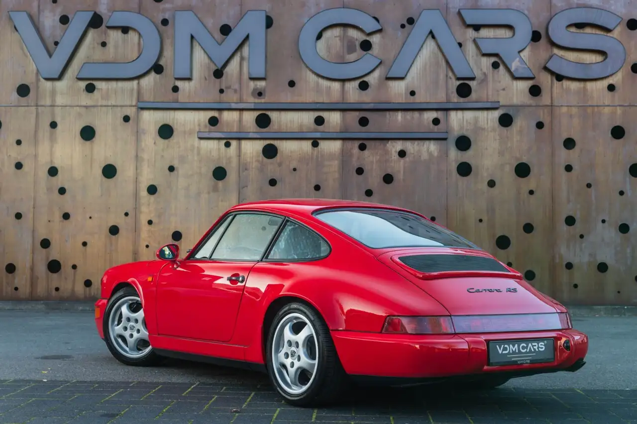 Porsche 964 Carrera RS *32.500KM*Restauriert*Indisch Rot, foto 6