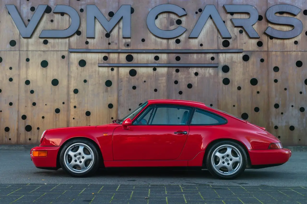 Porsche 964 Carrera RS *32.500KM*Restauriert*Indisch Rot, foto 7
