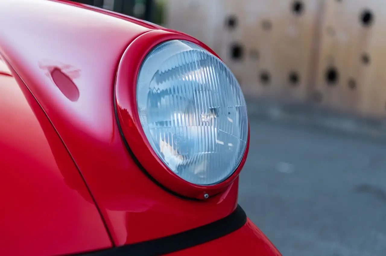 Porsche 964 Carrera RS *32.500KM*Restauriert*Indisch Rot, foto 11
