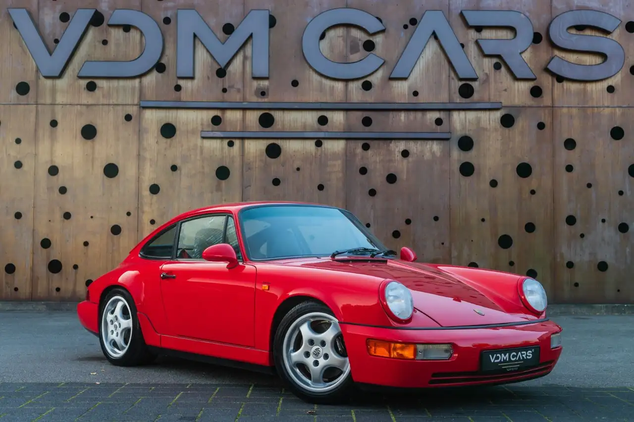 Porsche 964 Carrera RS *32.500KM*Restauriert*Indisch Rot, foto 3