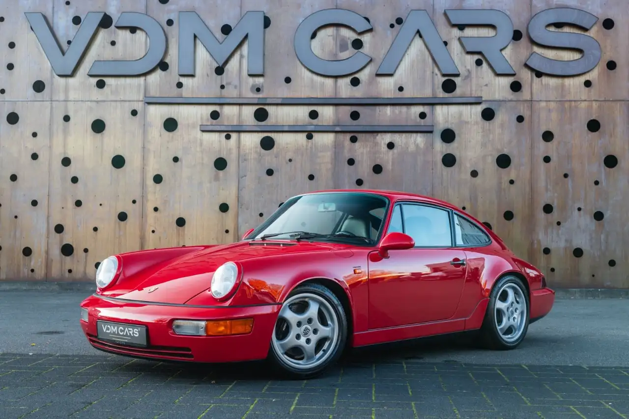 Porsche 964 Carrera RS *32.500KM*Restauriert*Indisch Rot, foto 1