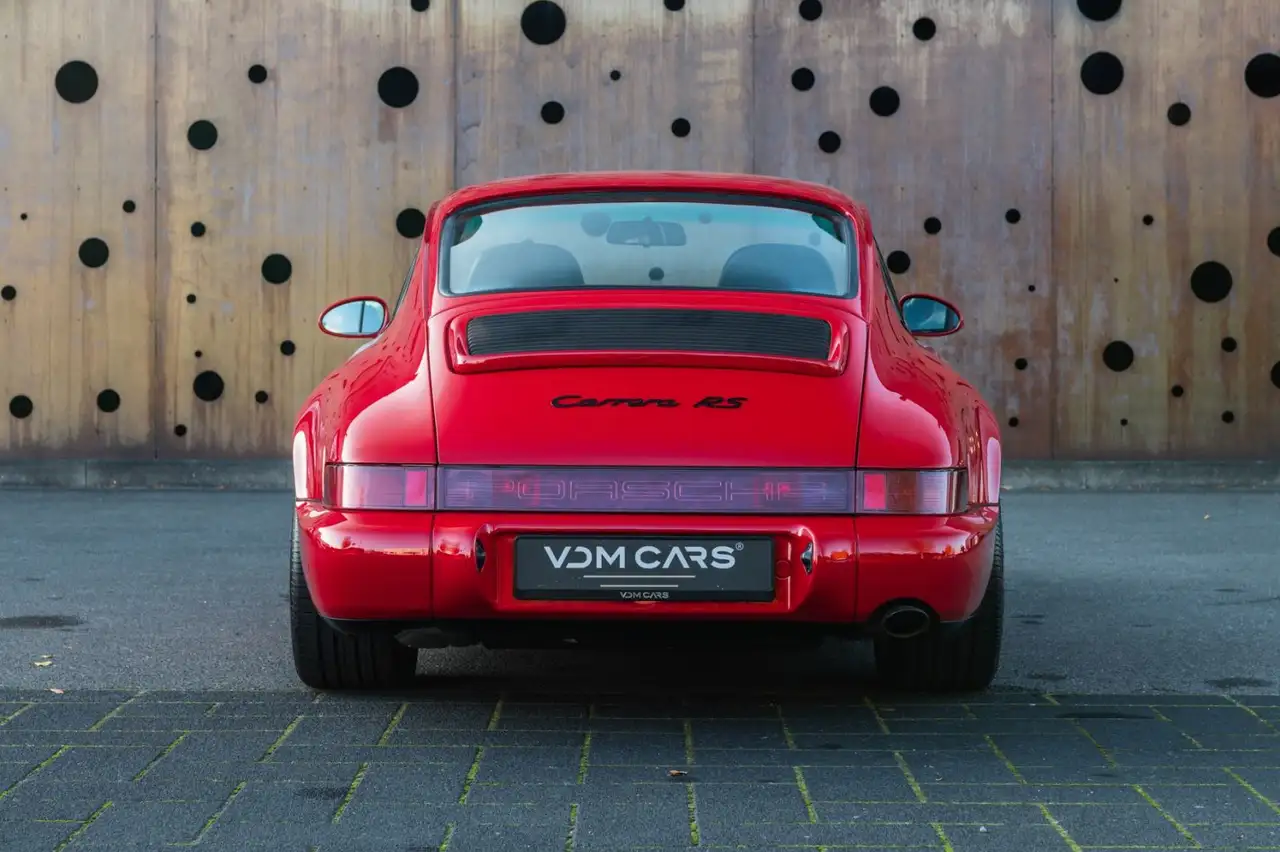 Porsche 964 Carrera RS *32.500KM*Restauriert*Indisch Rot, foto 5