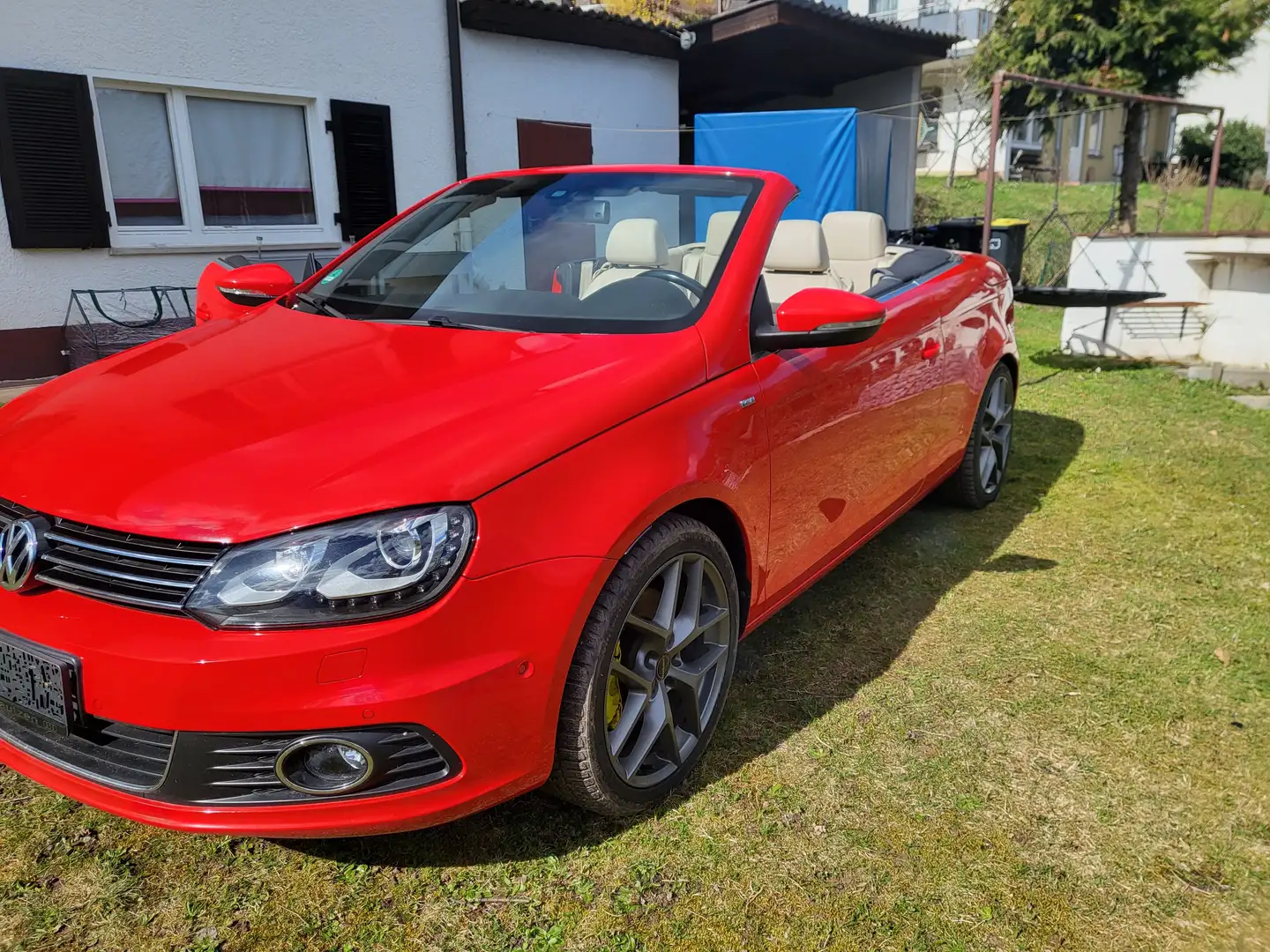 Volkswagen Eos Eos 2.0 TDI DPF BlueMotion Technology Cup Rosso - 1