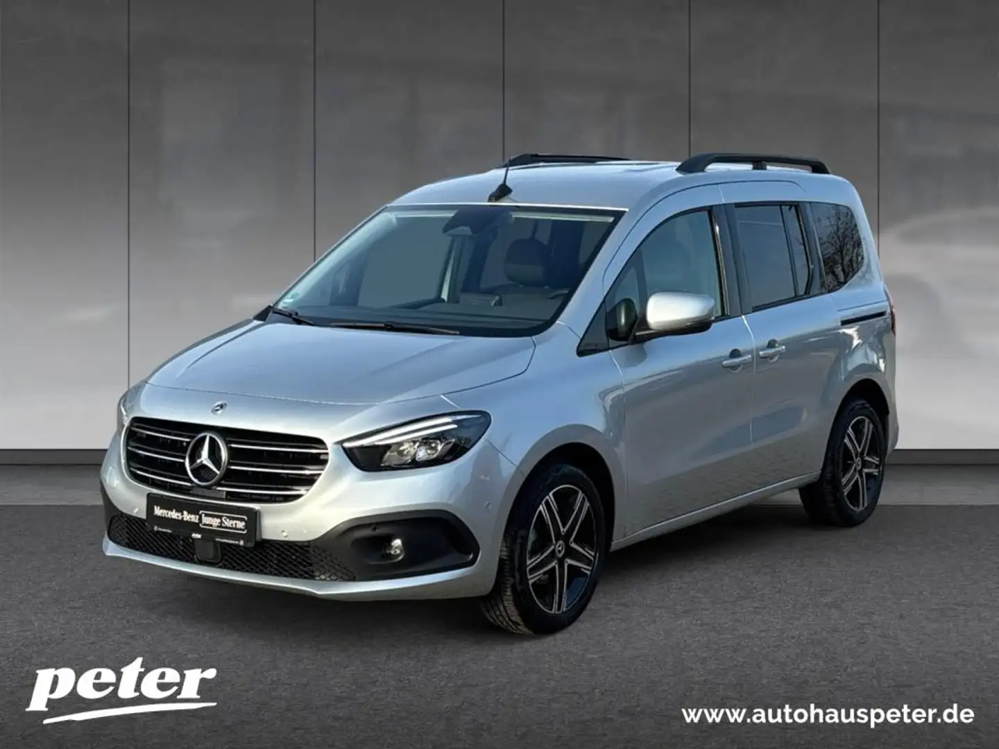 Mercedes-Benz T-Class T 180 d PROGRESSIVE EDITION 7GT+LED+AHK+KAMERA+NAV Silber - 1