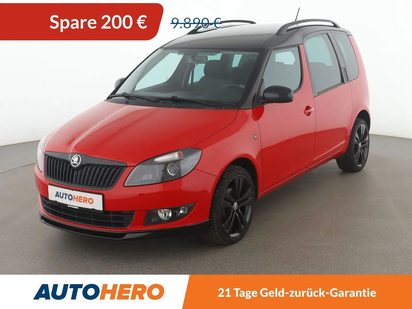 Skoda Roomster 1.2 TSI Noire*PDC*SHZ*KLIMA*ALU* Kırmızı - 1
