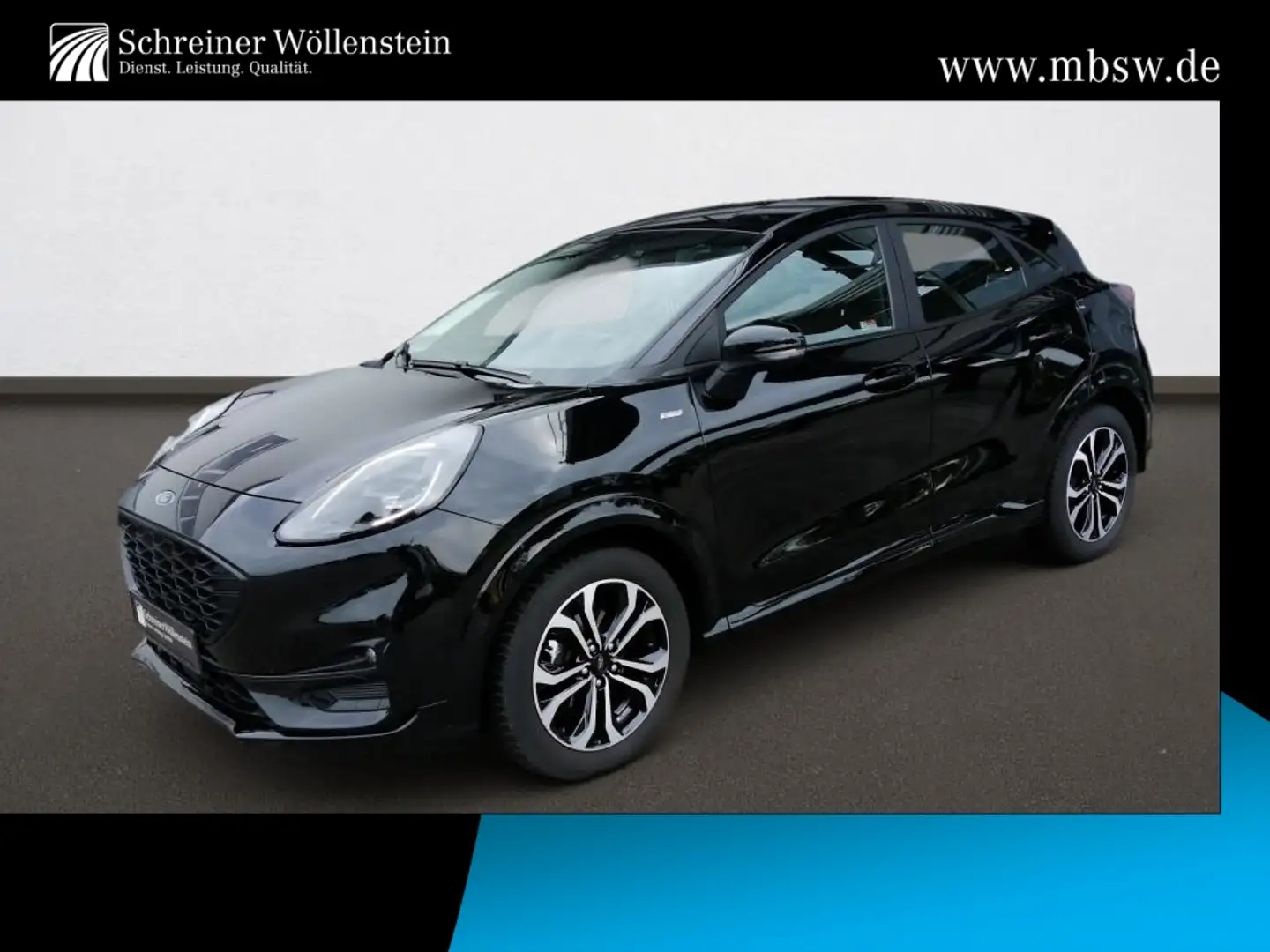 Ford Puma 1.0 EcoBoost ST-Line NAVI/LED/PDC/GRA/SHZG Noir - 1