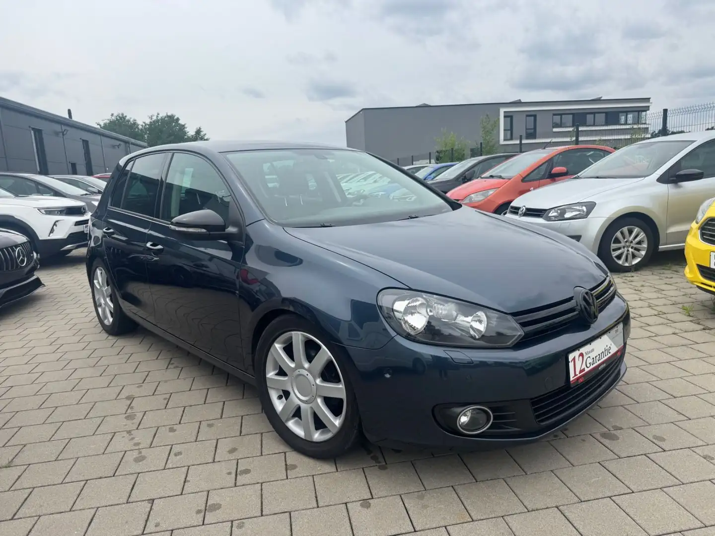 Volkswagen Golf VI Match Azul - 1