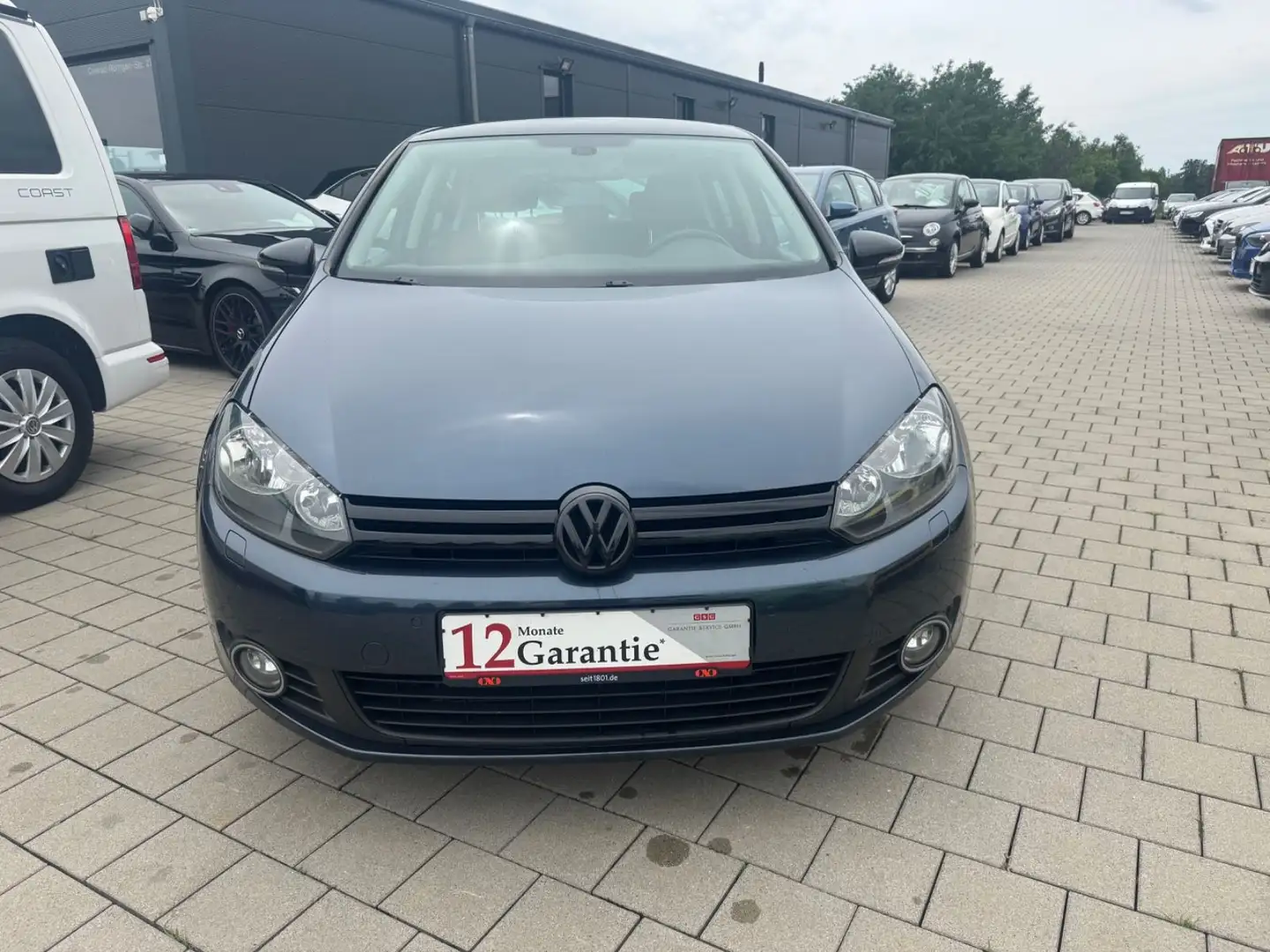Volkswagen Golf VI Match Azul - 2