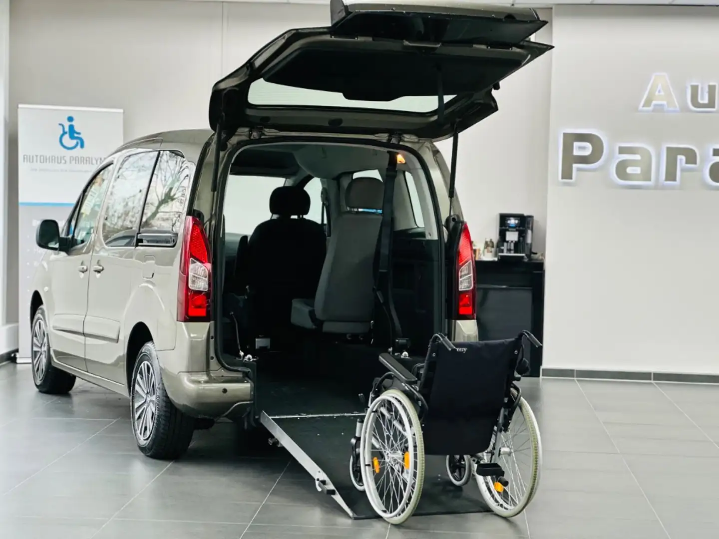 Peugeot Partner Tepee Active Behindertengerecht-Rampe Auriu - 1