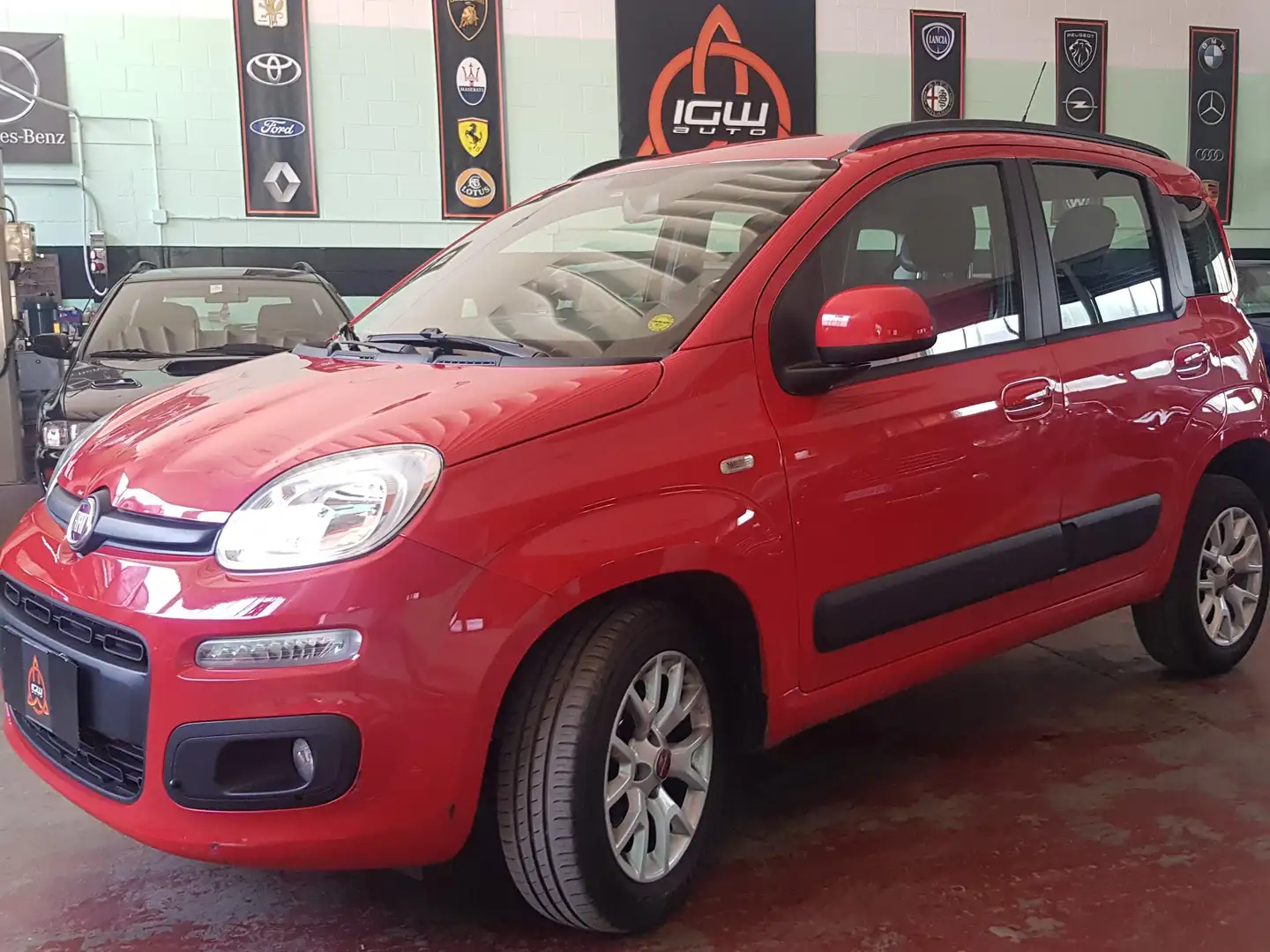 Fiat Panda Panda 2018 Lounge 80cv Rouge - 2