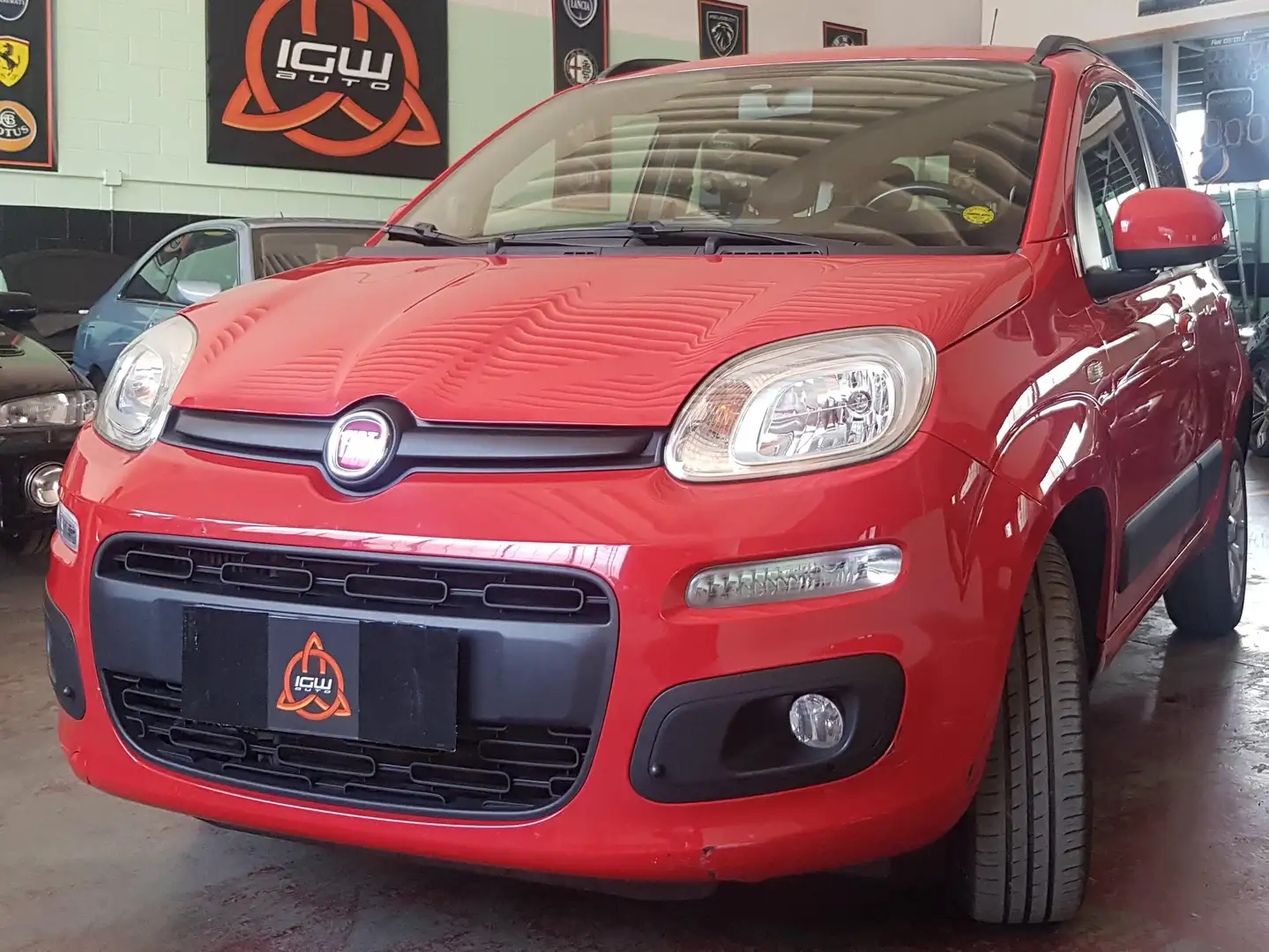 Fiat Panda Panda 2018 Lounge 80cv Rouge - 1