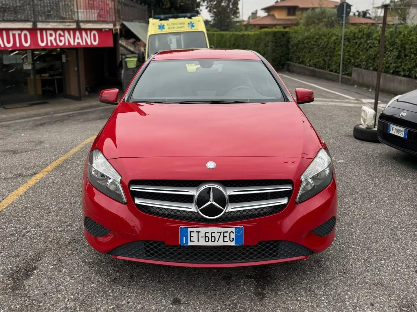 Mercedes-Benz A 180 Classe A - W176 cdi  Premium auto KM CERTIFICATI Rouge - 2