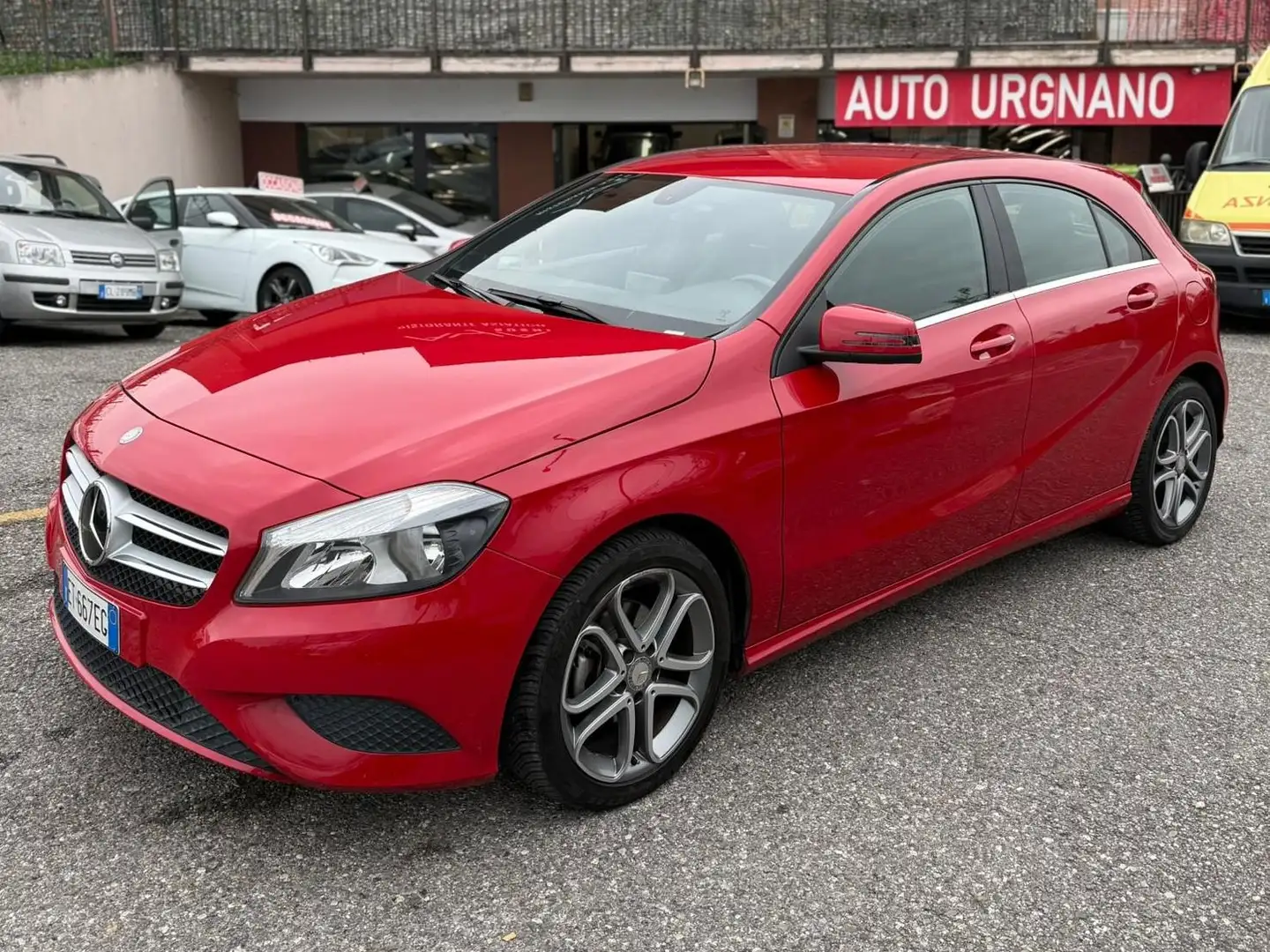 Mercedes-Benz A 180 Classe A - W176 cdi  Premium auto KM CERTIFICATI Rouge - 1