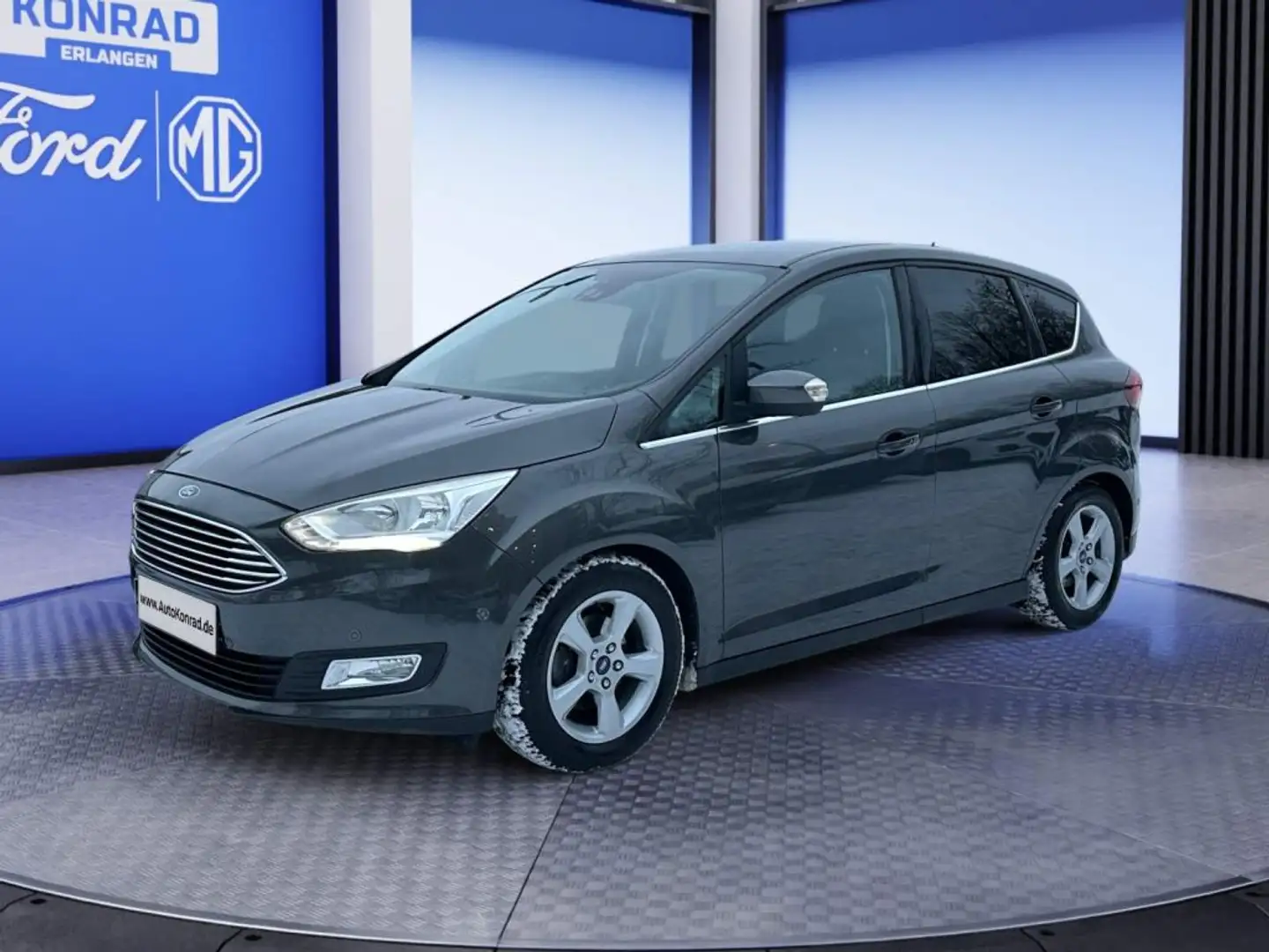 Ford C-Max 1.0 EcoBoost Titanium *Key-Free*Winter-Pk*Navi* Gris - 1