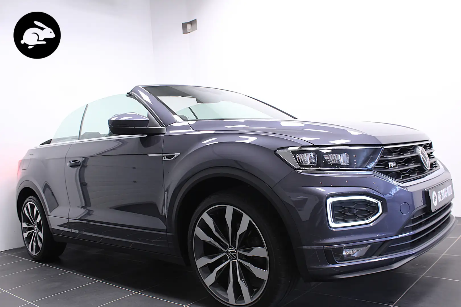 Volkswagen T-Roc Cabrio 1.5 TSI 2x R-Line/19 inch/Led/Stoelverwarmi Grijs - 1