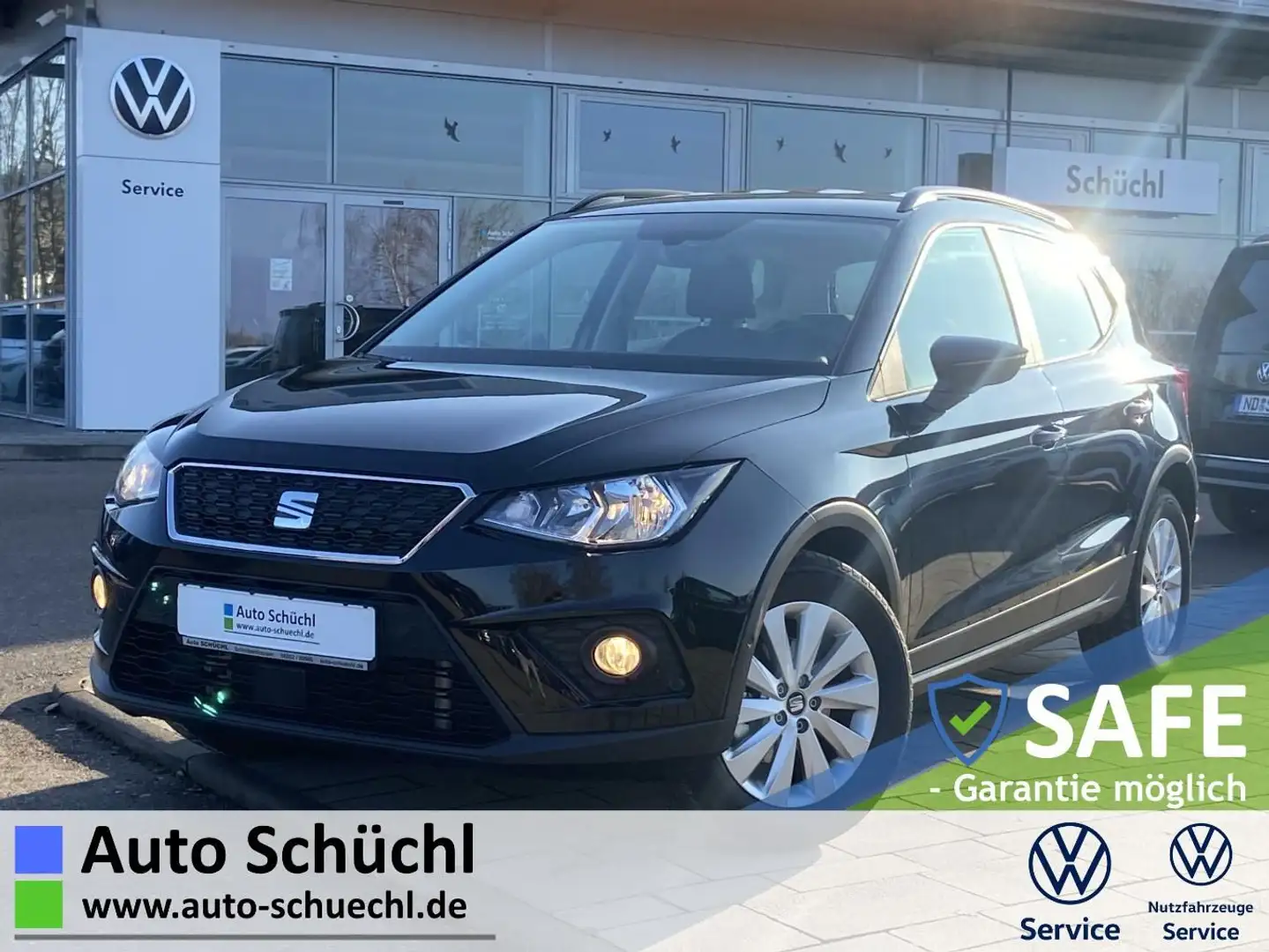 SEAT Arona 1.0 TSI DSG Style Beats FULL-LINK+KAMERA+P Schwarz - 1