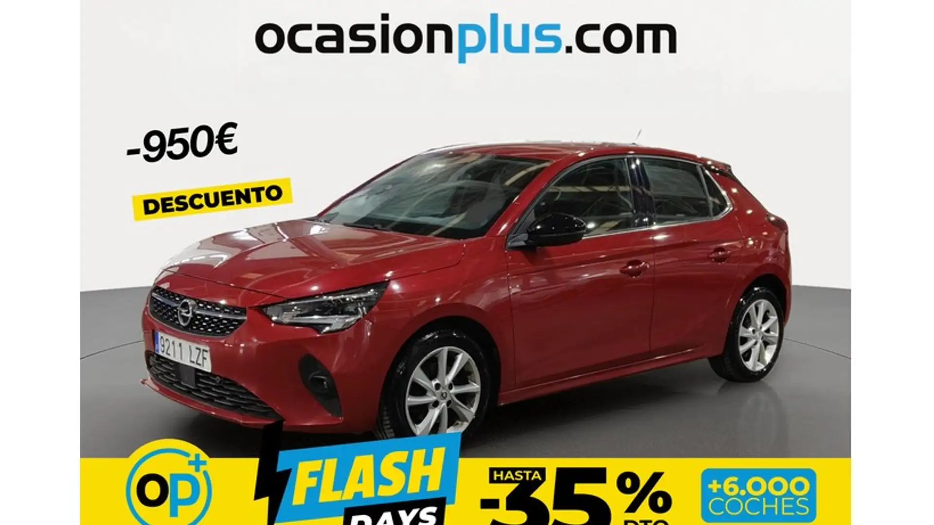 Opel Corsa 1.2T XHL S/S Elegance 100 Rouge - 1