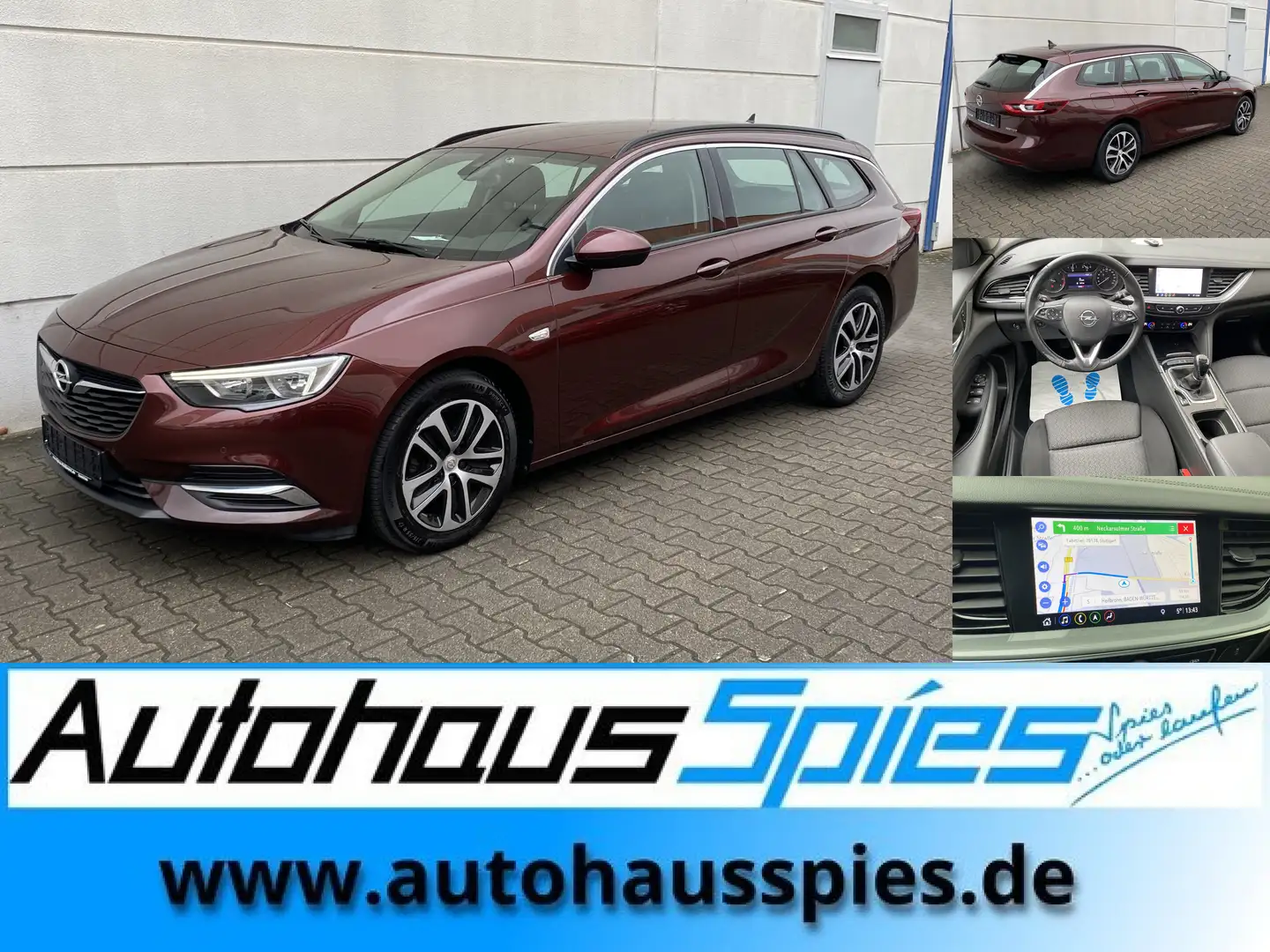 Opel Insignia ST 1.6 CDTI  Edition Nav RKam SpurAss CarPlay FerL Marrón - 1