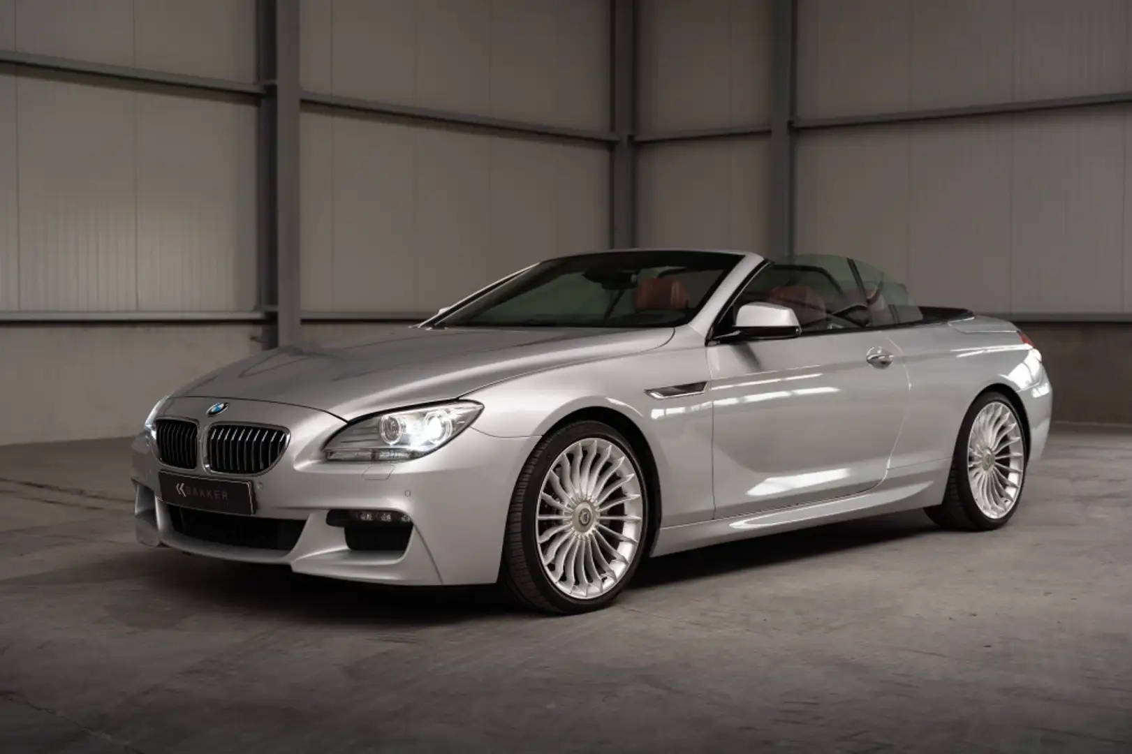 BMW 640 6-serie Cabrio 640i High Executive Grijs - 2