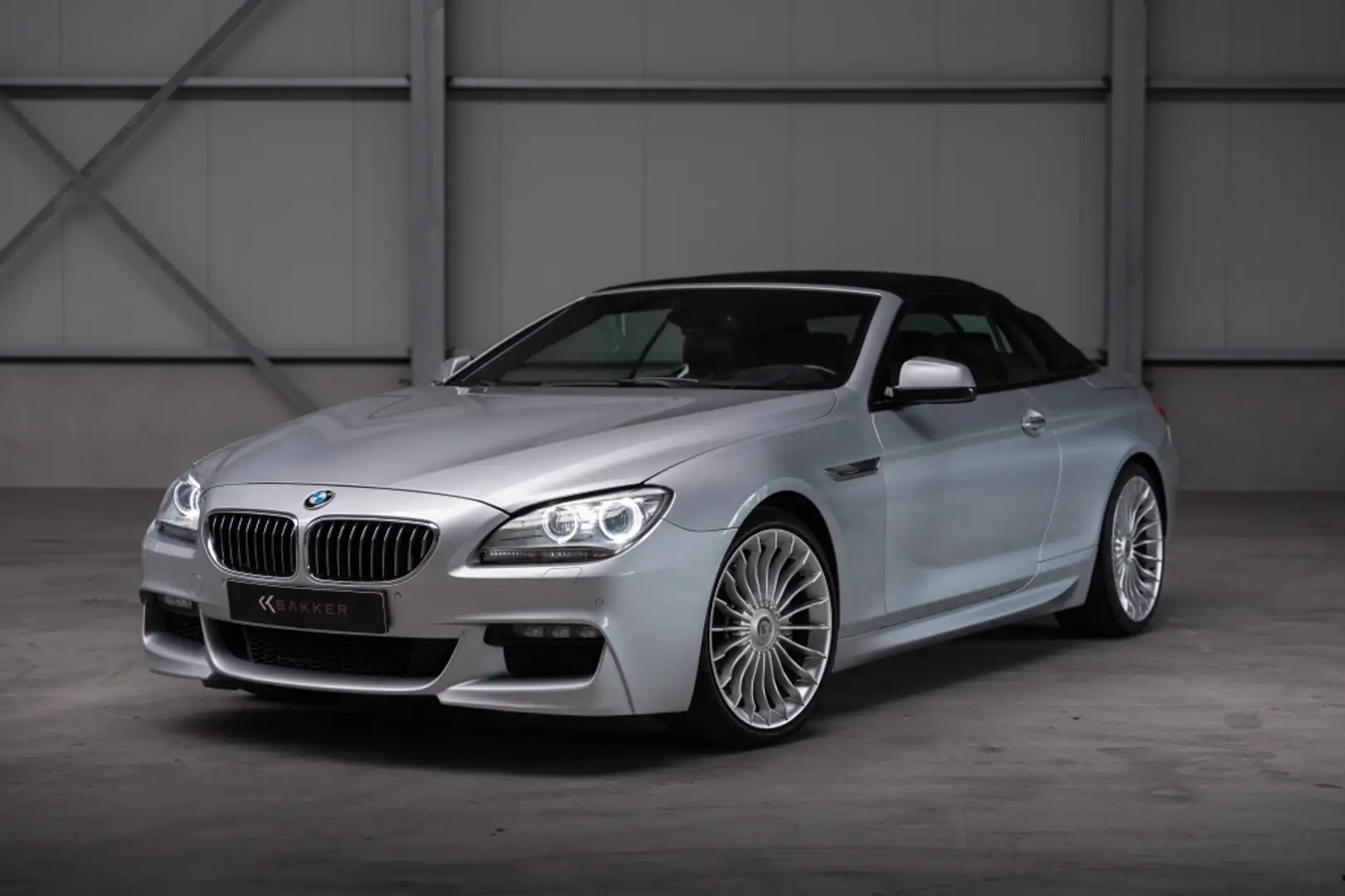 BMW 640 6-serie Cabrio 640i High Executive Grijs - 1