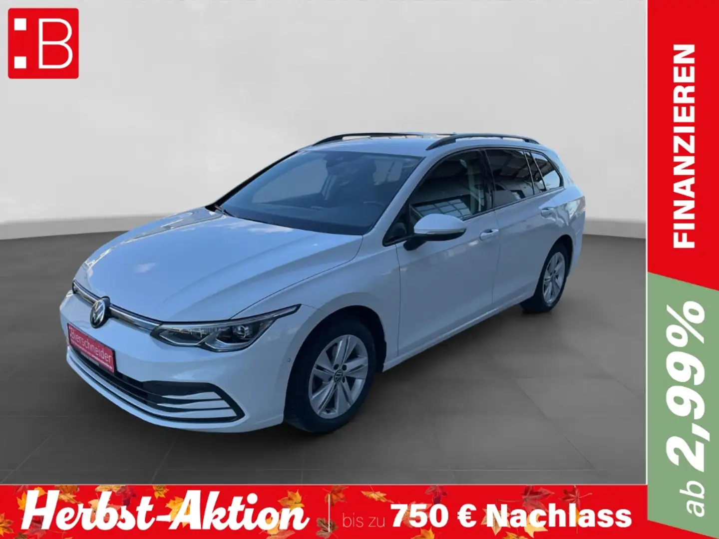 Volkswagen Golf VIII Var. 1.5 TSI DSG Life NAVI KAMERA ACC Blanc - 1