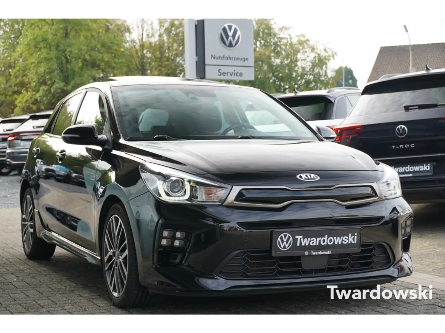 Kia Rio GT-Line Schiebe Keyless DAB Kamera Tempomat Noir - 1