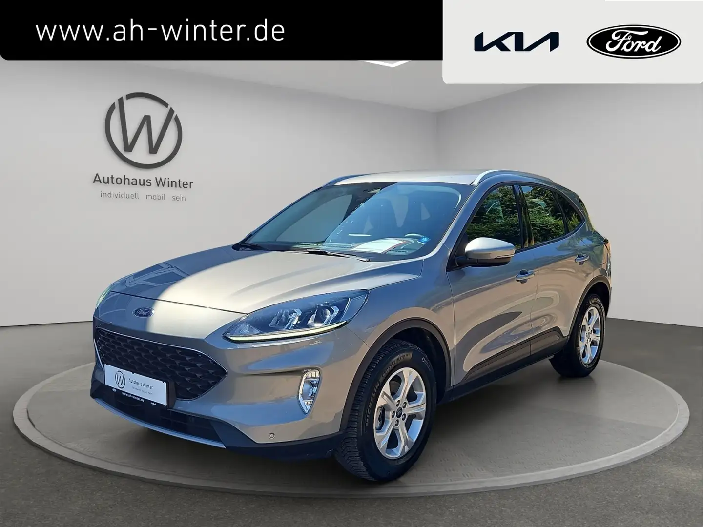 Ford Kuga 2,5 FHEV 4WD AT Cool & Connect Navi SHZ PDC Grau - 1