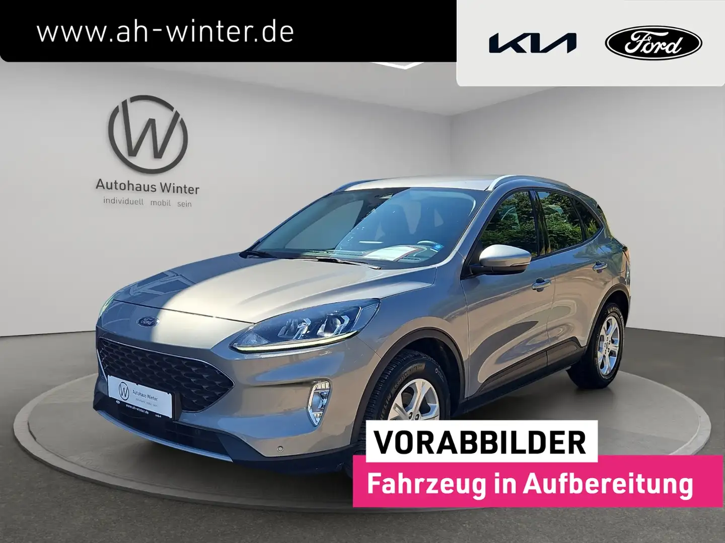 Ford Kuga 2,5 FHEV 4WD AT Cool & Connect Navi SHZ PDC Grau - 1