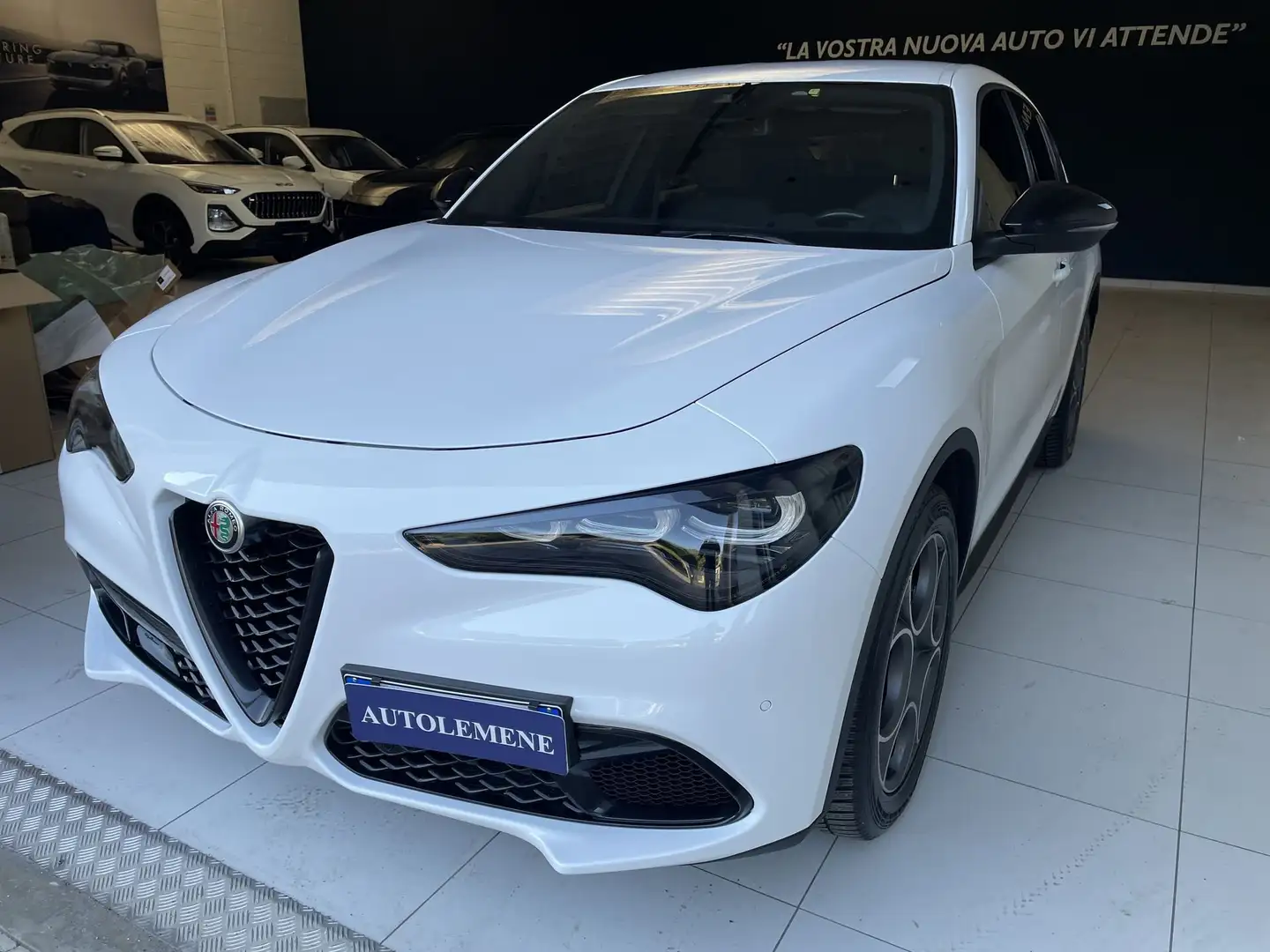 Alfa Romeo Stelvio Stelvio 2.2 Turbodiesel 160 CV AT8 RWD Sprint AUT Bianco - 2