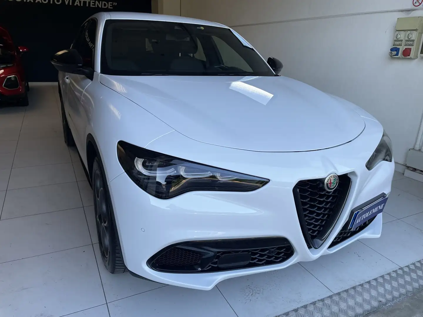 Alfa Romeo Stelvio Stelvio 2.2 Turbodiesel 160 CV AT8 RWD Sprint AUT Bianco - 1