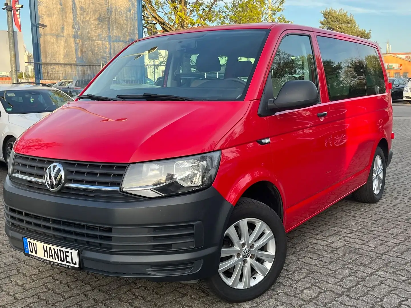 Volkswagen T6 Transporter Kasten *Navi/PDC/AHK* Rojo - 1