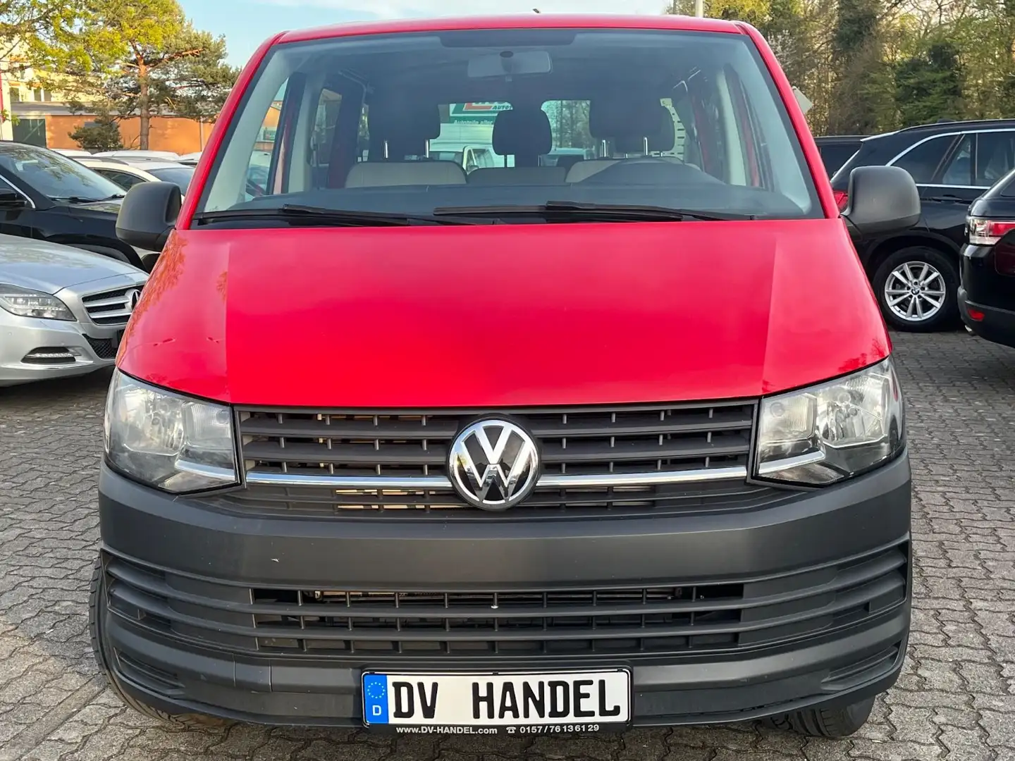 Volkswagen T6 Transporter Kasten *Navi/PDC/AHK* Rojo - 2