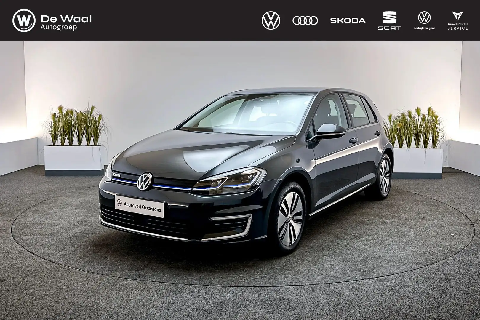 Volkswagen e-Golf 136pk DSG E-dition | AppleCarplay/AndroidAuto, War Gris - 1